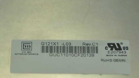 Original G121X1 L03 COM Screen Panel 12 1 1024x768 G121X1 L03 LCD Display