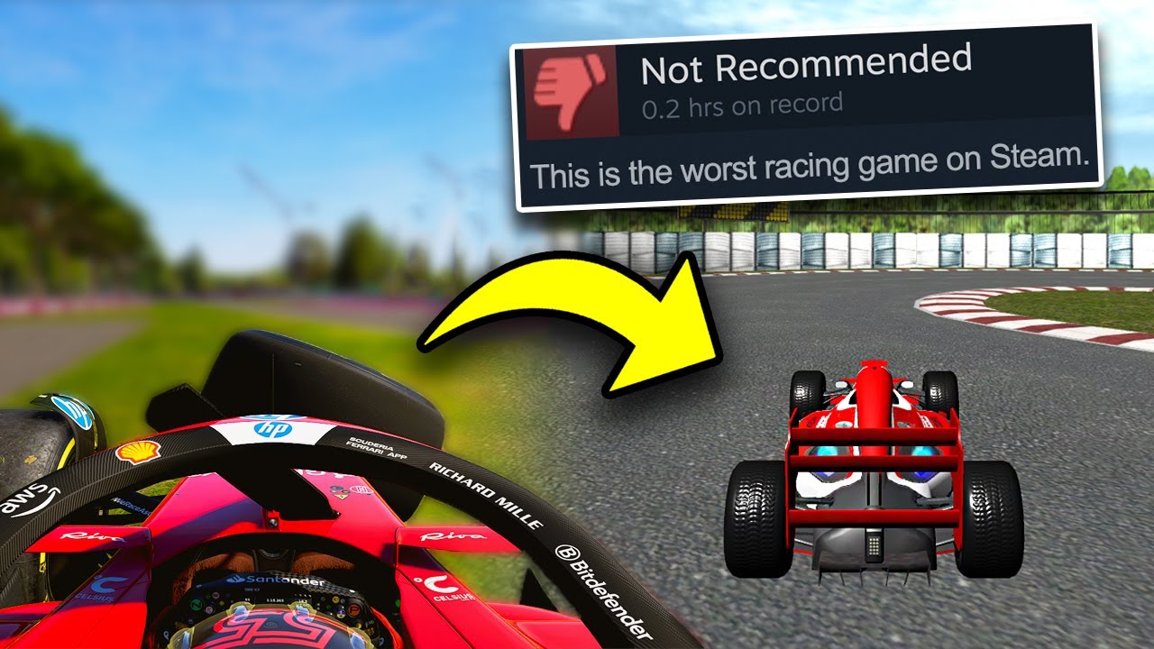 Если я попаду в аварию, игра F1 станет ещё хуже... (Steam Edition)
