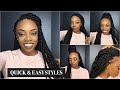 Hairstyles For Box Braids 2017