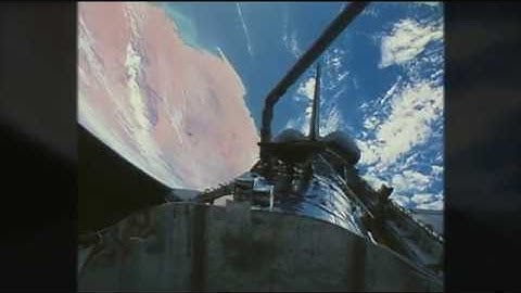 STS-31 Hubble Space Telescope Deploys from Space Shuttle Discovery