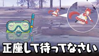Zerost takes Karubi diving after she submerged her car in the ocean [VCR RUST]