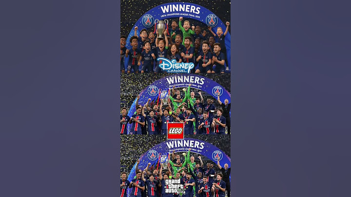 PSG vainqueur de la ligue des champions ! ⚽️⚽️ #championsleague #ucl