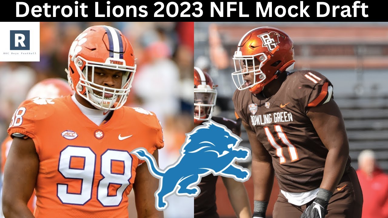 nfl mock draft 2023 detroit lions