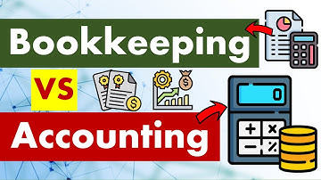Differences between Bookkeeping and Accounting.
