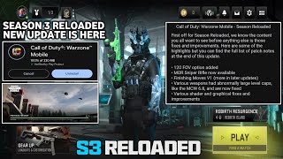 Warzone mobile season 3 reloaded update is here (new update season 3.5, graphics,120FOV)wzm screenshot 5
