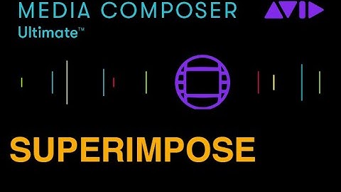 Avid Media Composer Superimposition Effect Short Video