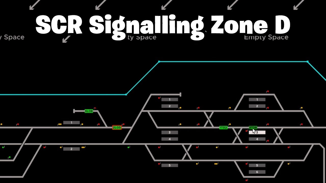 SCR Signalling Zone D - YouTube
