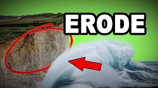 Learn English Words ERODE - Meaning Vocabulary with Pictures and Examples
