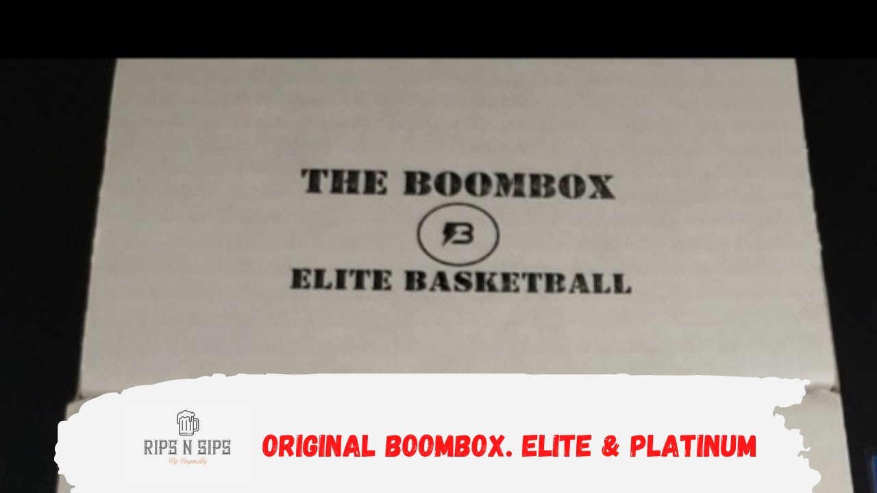 The Original Boombox!! Elite and Platinum Basketball for November YouTube
