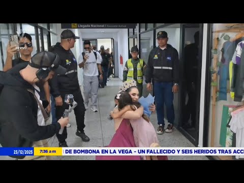 ¡Regreso Triunfal! Mística Núñez, Miss Venezuela World 2025, es recibida en su natal Falcón