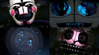 FNaF Custom Secrets COMPILATION | FnaF Sister Location | WayTwo