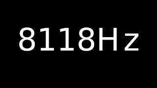 Speaker Sound Test 8118Hz