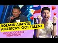 YAZIK reacts to Roland Abante -  When a man loves a woman | AGT