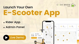 Launch Your Own Scooter Sharing App | Code Brew Labs 🛵🛵 screenshot 4