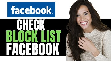 HOW TO CHECK BLOCK LIST ON FACEBOOK! - (FULL GUIDE)
