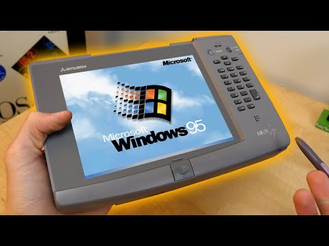 Mitsubishi's Windows 95 Tablet