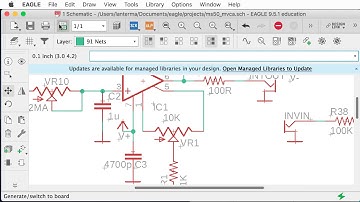 Korg MS-50 Late Night PCB Layout with Eagle: MVCA, Inverter, and Integrator