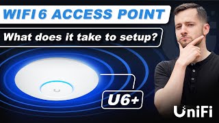 Ubiquiti Unifi U6  Setup | Wifi 6 Access Point Unboxing 📦 Is it for YOU?