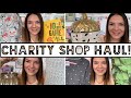 Charity Shop Haul | Disney | White Stuff | Monsoon | Homeware!