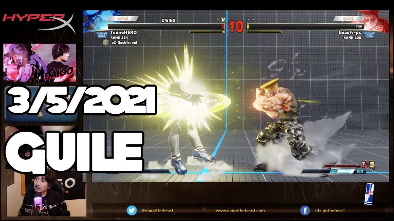 【BeasTV Highlight】 3/5/2021 Street Fighter V ガイル Guile