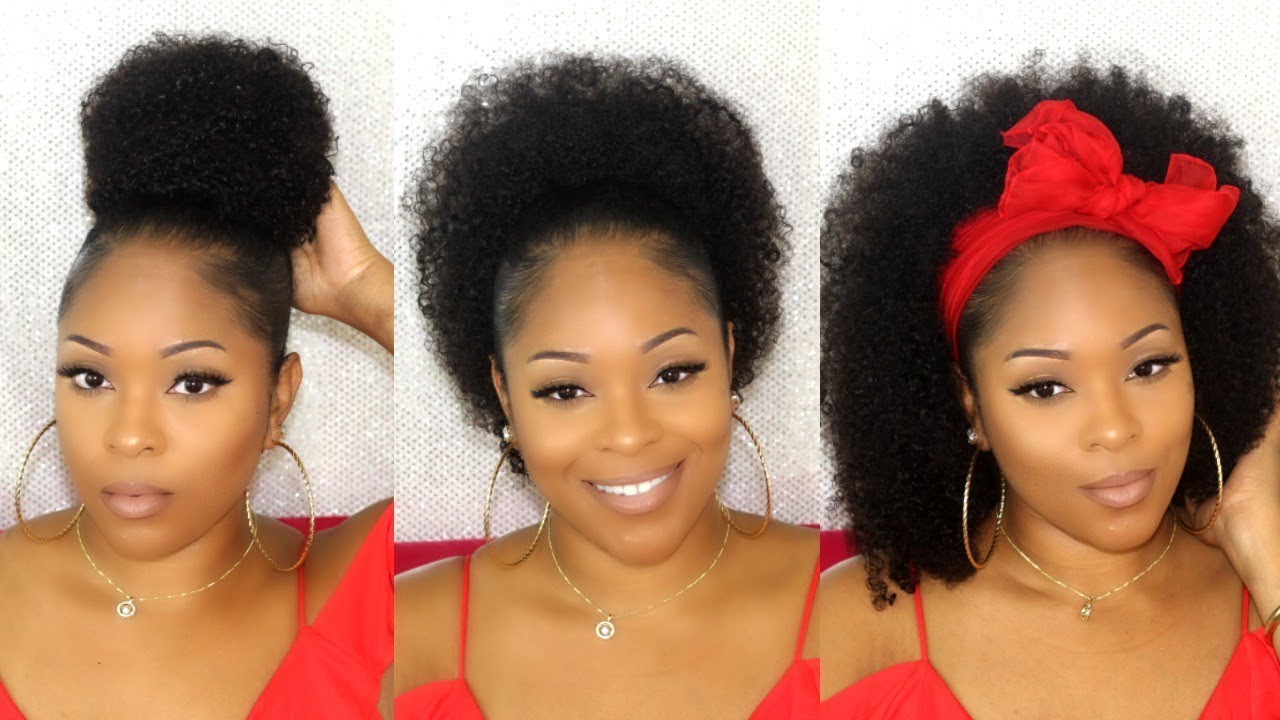 Short Natural Hairstyles For 3C Hair