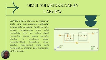 Simulasi Sistem Pengisian Tangki Otomatis