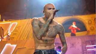 Biggest Fan [HD] - Chris Brown Carpe Diem 2012 Tour - Stockholm, Sweden - Nov 19