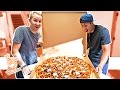 Giant Pizza Eating Challenge!