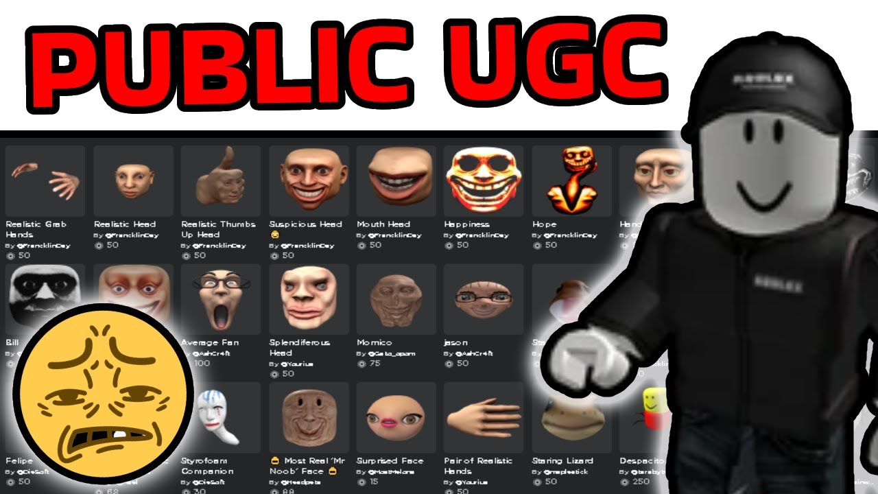 Petition · Roblox UGC [Give outsiders a chance !] ·