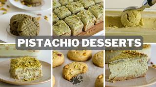 6 Pistachio Desserts Recipes