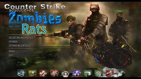 COUNTER STRIKE Rats World at War CUSTOM ZOMBIES