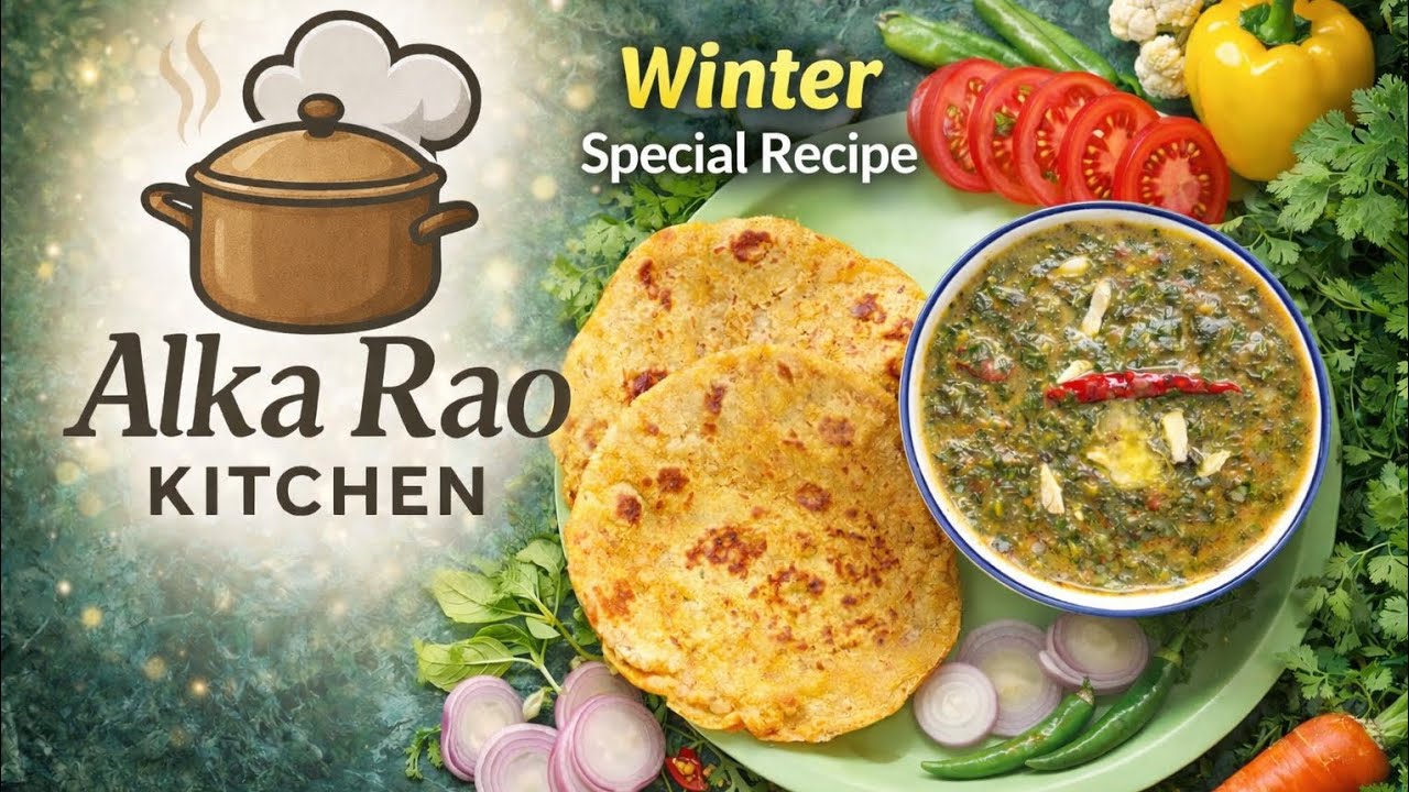 Makki Ki Roti Aur Sarson Ka Saag✨ | Winter Special Recipe 