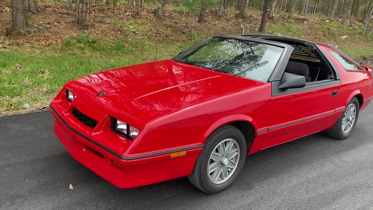 1986 Chrysler Laser XE TTop! YouTube