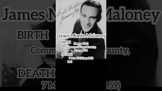 【visit to a grave】James Monte Maloney【Famous Memorial】#gravestone #rip 【visit to a grave】James Monte Maloney【Famous Memorial】#gravestone #rip