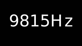 Speaker Sound Test 9815Hz | Speaker cleaner sound