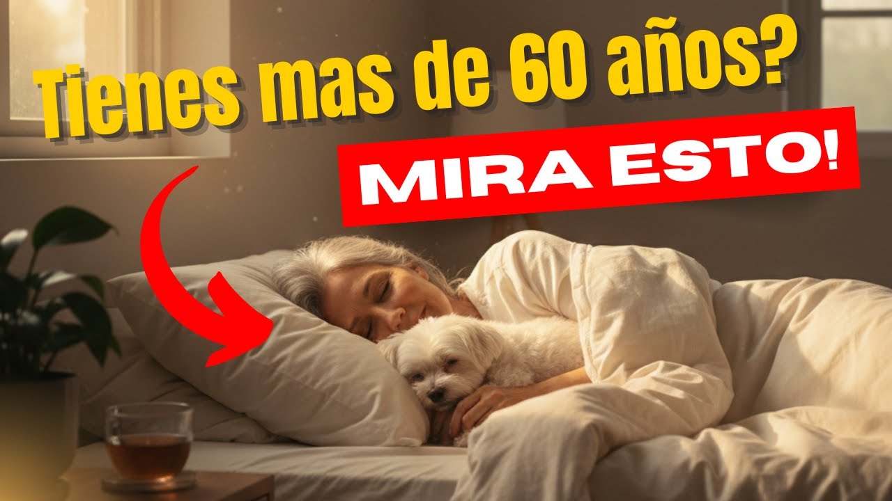 Si tienes más de 60 años y tu perro duerme contigo, mira esto 🐾