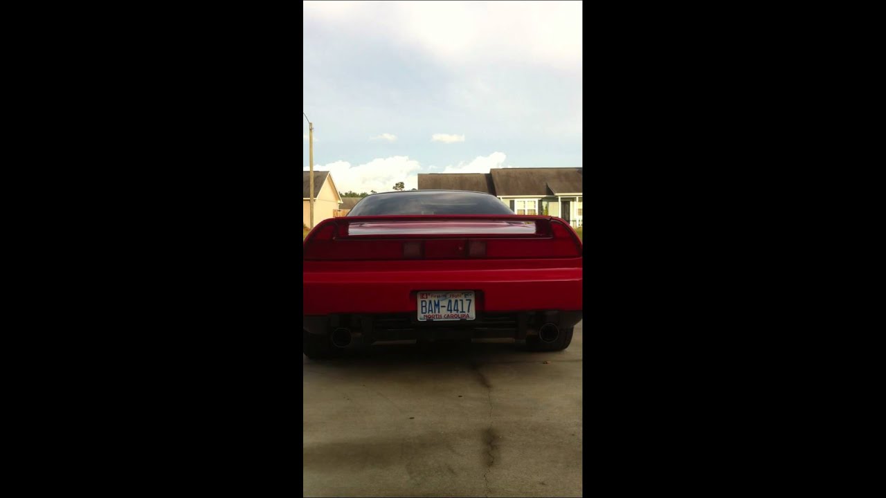 NSX LED tail light conversion YouTube
