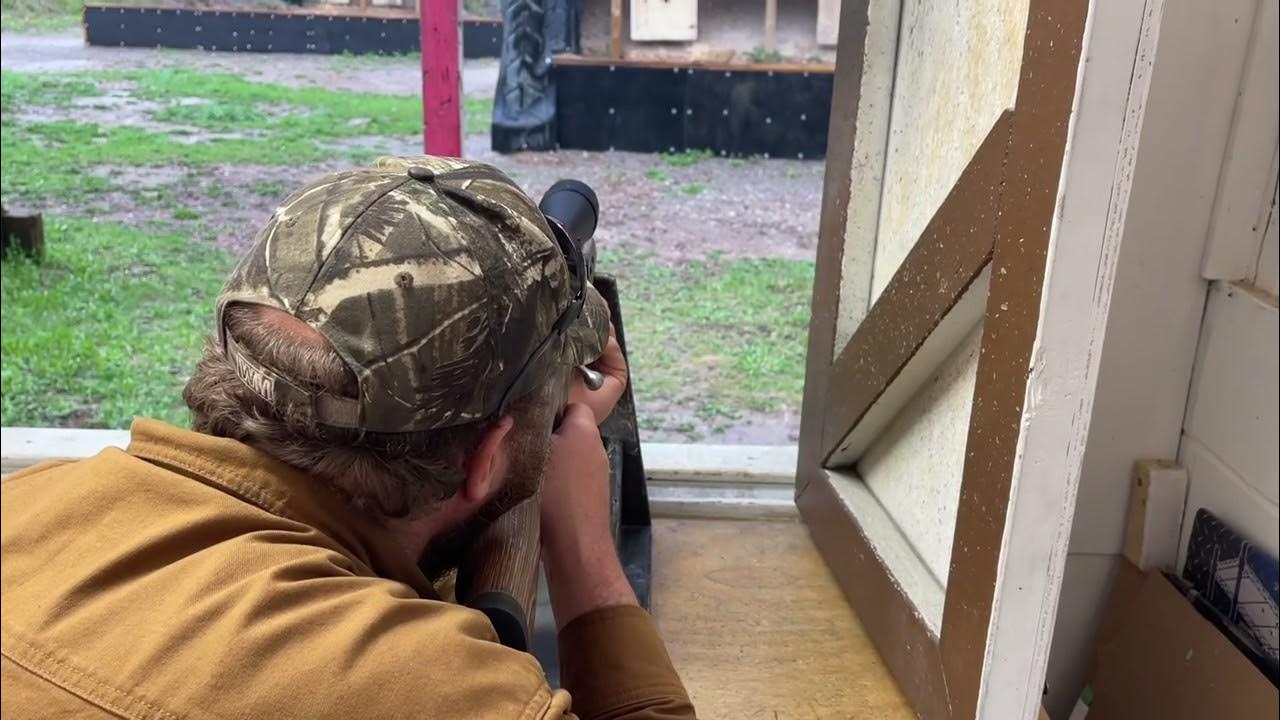 Out to the range to sight in the new .22LR. Let’s try the laser bore sighter YouTube