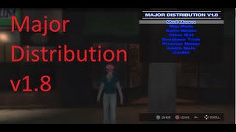GTA IV Major Distribution V1.8 Menu 1.06/1.07 + Download PS3/Xbox 360