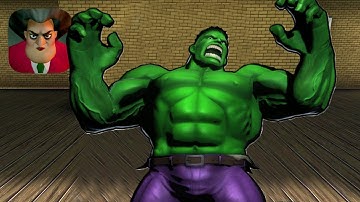 Scary Teacher 3D New Update Teacher Hulk Part 74 Gameplay Walkthrough (IOS ANDROID)