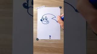Dibujos de sonic para colorear PDF