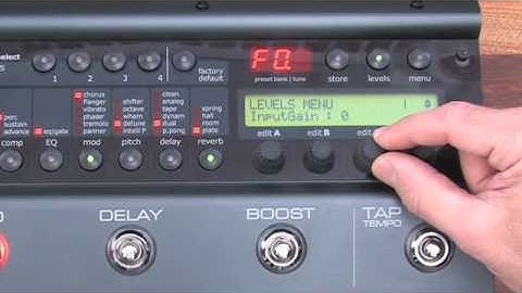 Nova System - Setting the input level