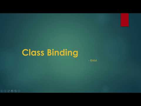 Class Binding in Angular