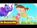 Values Songs - Be Responsible Song for Kids