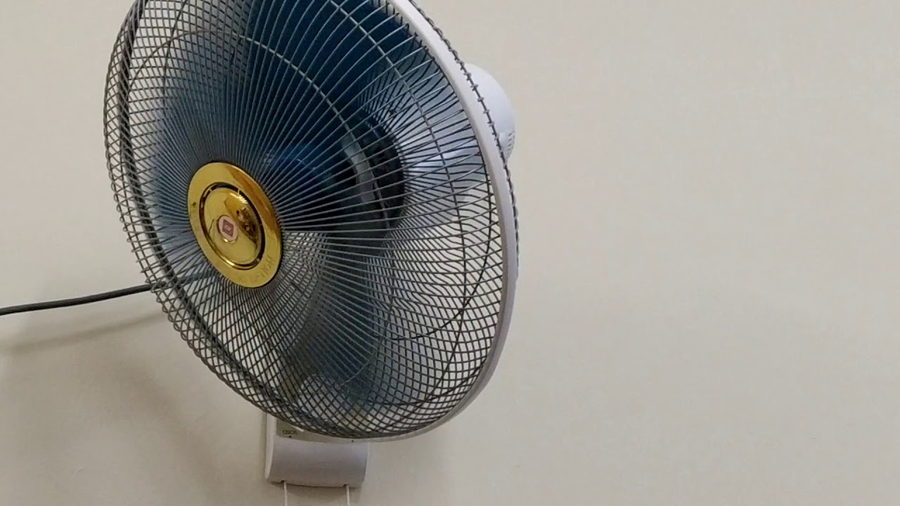 客廳房KDK掛牆風扇3號 - YouTube