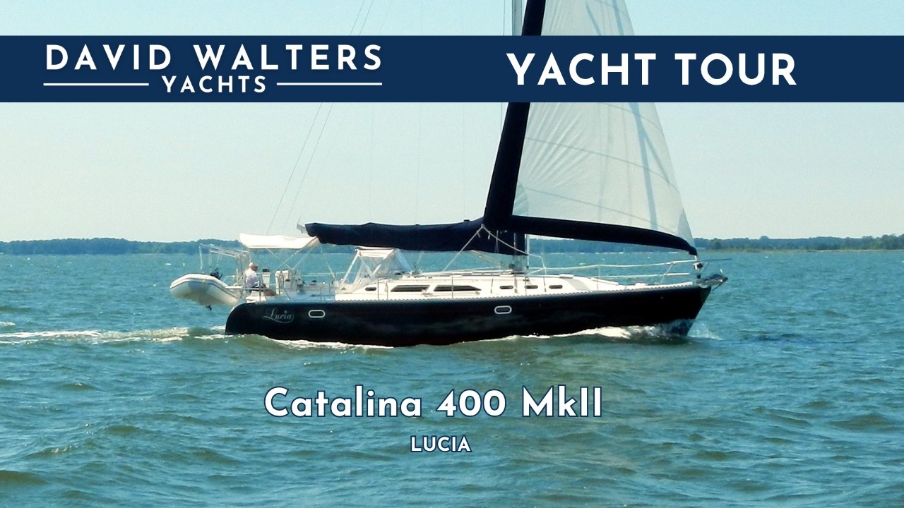 ⁣2002 Catalina 400 MkII | LUCIA - Single Owner Chesapeake Cruiser with Bow Thruster