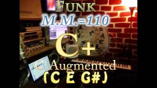 C Augmented C E G Funk MM110 One Chord Backing Track