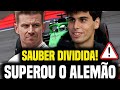 🚨INCRÍVEL! BORTOLETO AMEAÇA ESPAÇO DE HULKENBERG NA SAUBER E EXPÕE DISPUTA INTERNA NA F1!