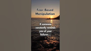Fear Based Manipulation -- #dailyfacts #selfimprovement #fear #shorts #mindset #dailymotivation