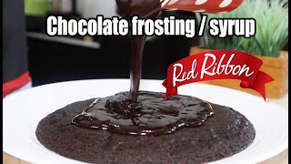 Ala-red ribbon chocolate syrup/frosting! in just 5 minutes! gusto mo
ng 1k??? jjoin my giveaway promo!!! 3 winners will get 1000 pesos.
paano sumali? 1.) sub...